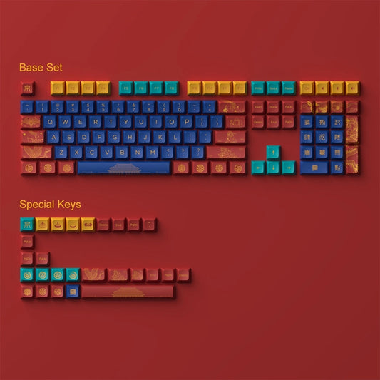 AKKO World Tour-Castle Keycap Set JDA Profile