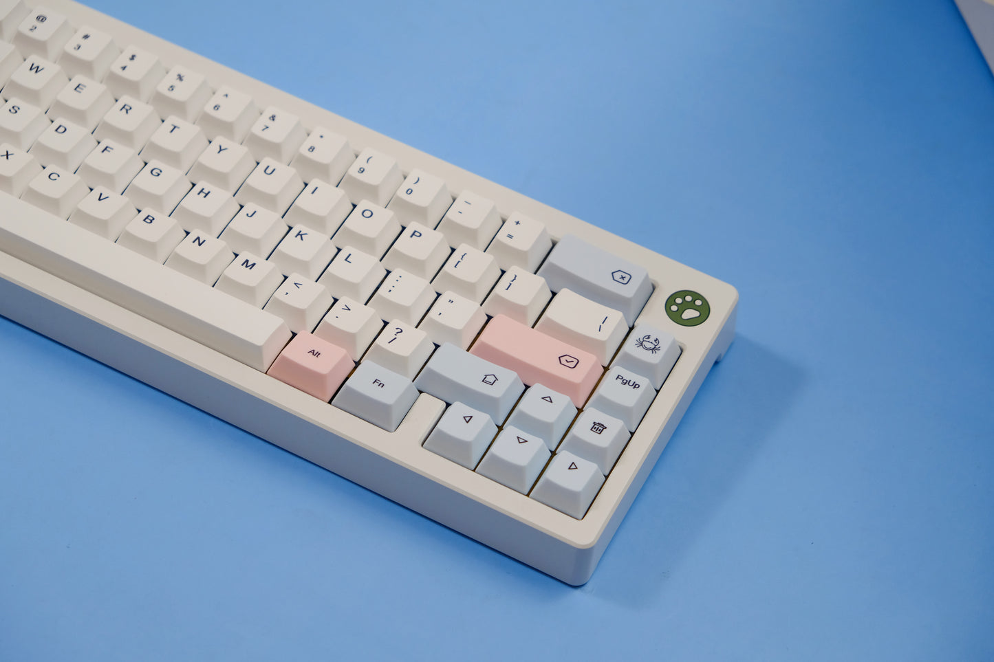 Pastel Chalk Thick 1.7mm Cherry PBT Keycaps