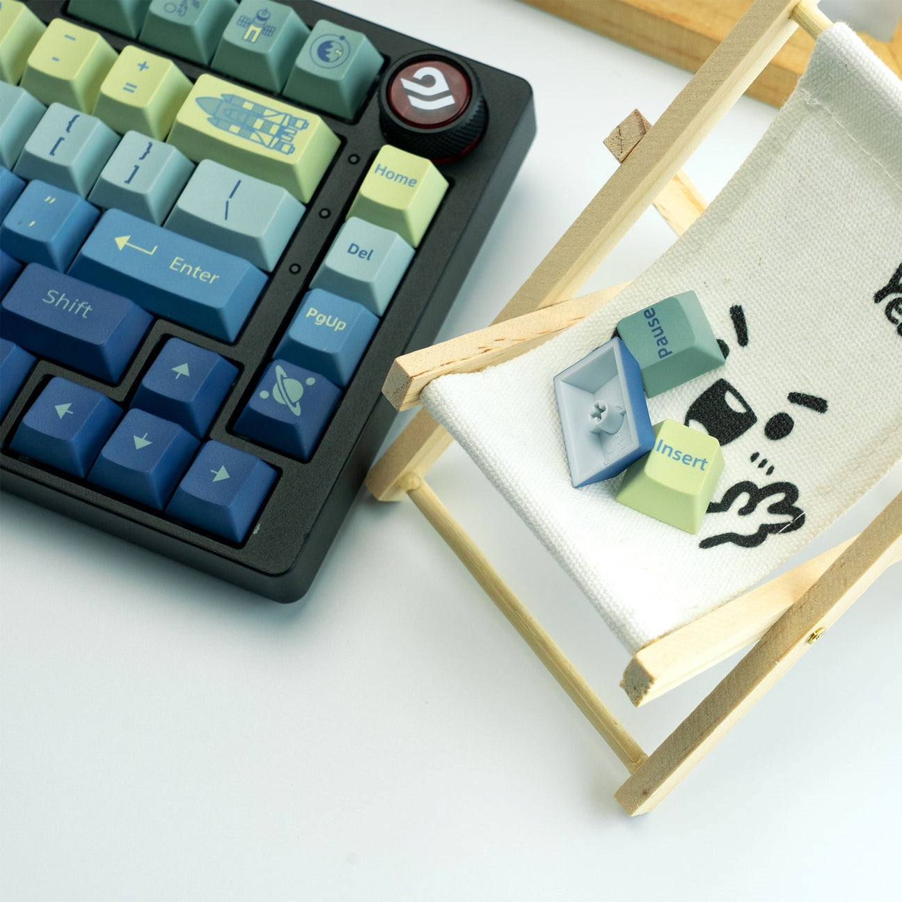 Dawn View Gradient Cherry PBT Keycaps