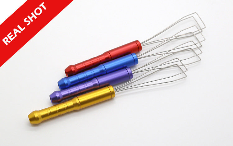 3 In 1 Detachable Keycaps Puller Tool Aluminium Alloy Steel Wire