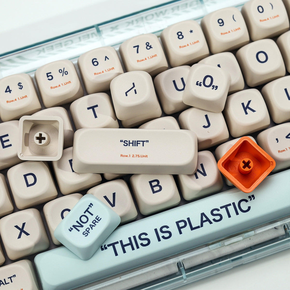 This Is Plastic MOA PBT Keycaps