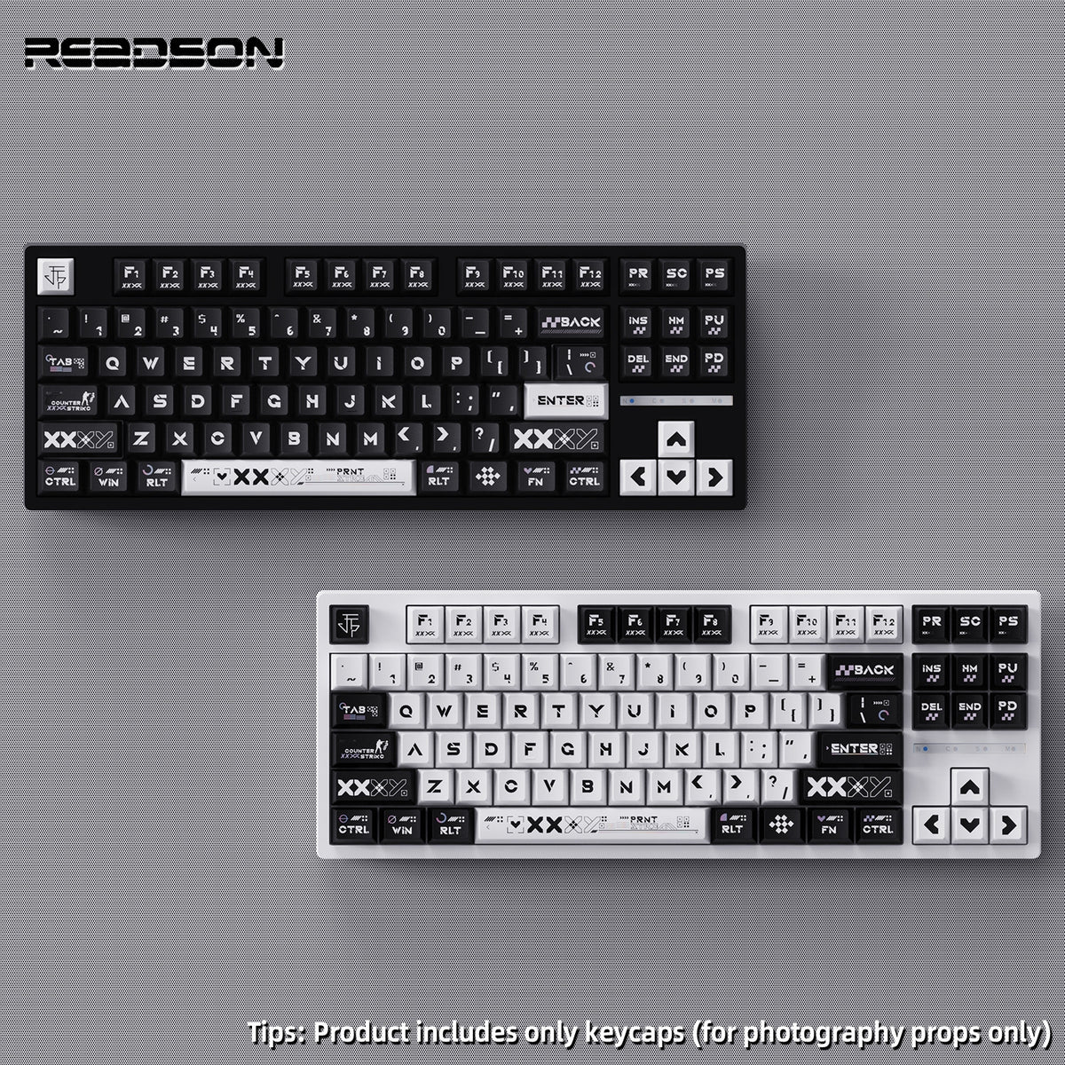 Counter Strike Printstream Decal Collection Cherry PBT Keycaps