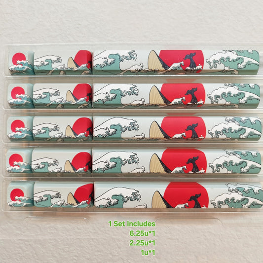 Coral Sea Novelties XDA 3 PBT Keycaps Set