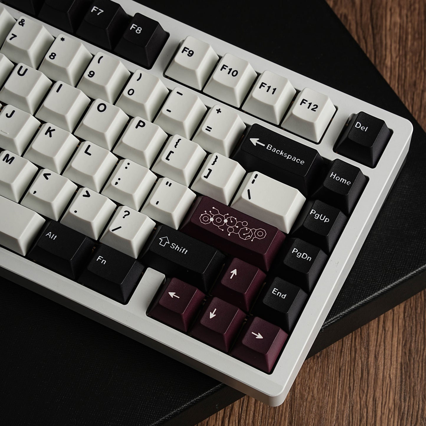 Claret Deep Well 1.7mm Thick Japanese English PBT Keycaps
