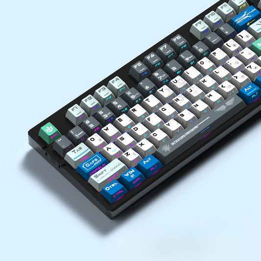 Nuclear Power Cherry Dual Legends Shinethrough Keycaps