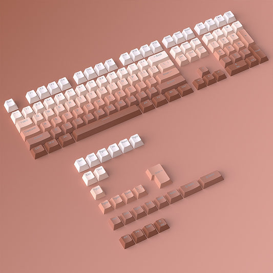 Top Backlit Copper OEM Doubleshot PBT Keycaps