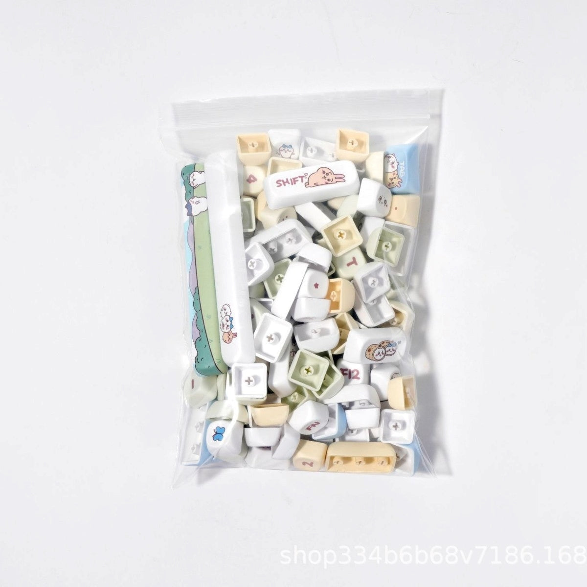 Kawaii MOA PBT Keycaps Mac Compatible