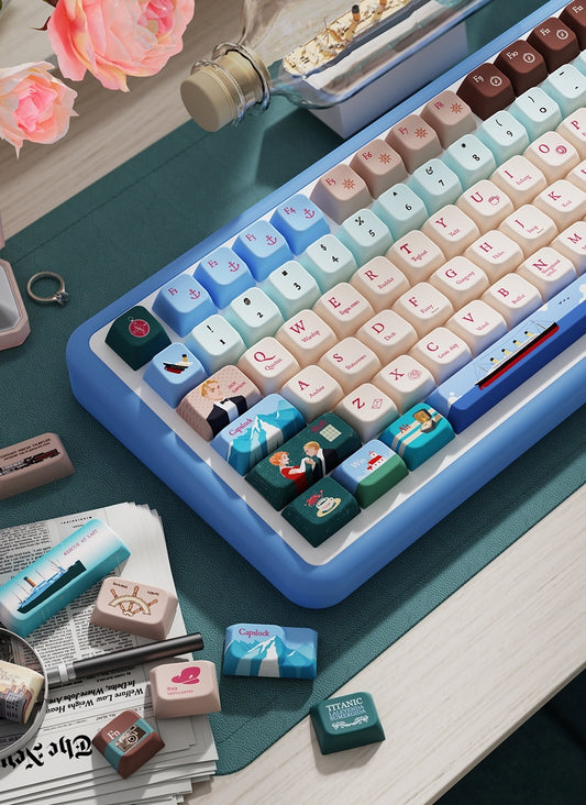 TITANIC PREMIUM MDA Extended PBT Keycaps