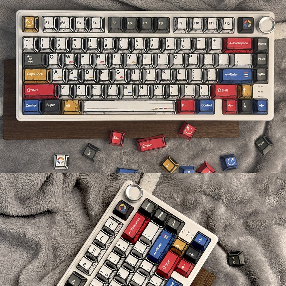 COMIC Manga V2 Cherry PBT Keycaps