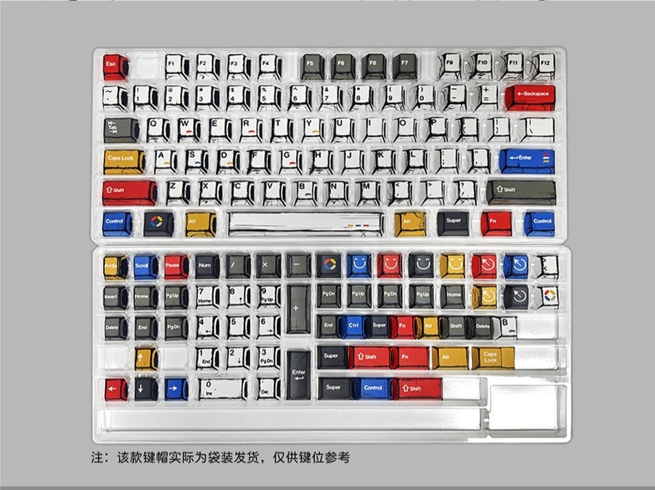 COMIC Manga V2 Cherry PBT Keycaps