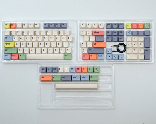 Canvas XDA PBT Lower Case Keycaps