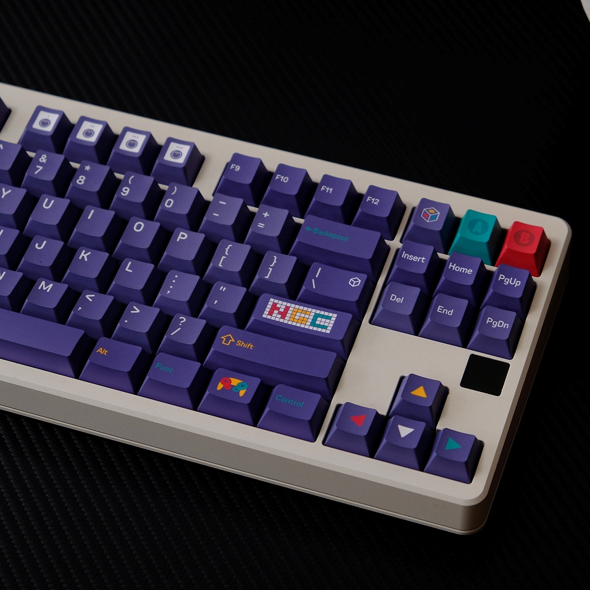 Nintendo Gamecube Theme Cherry PBT Keycaps