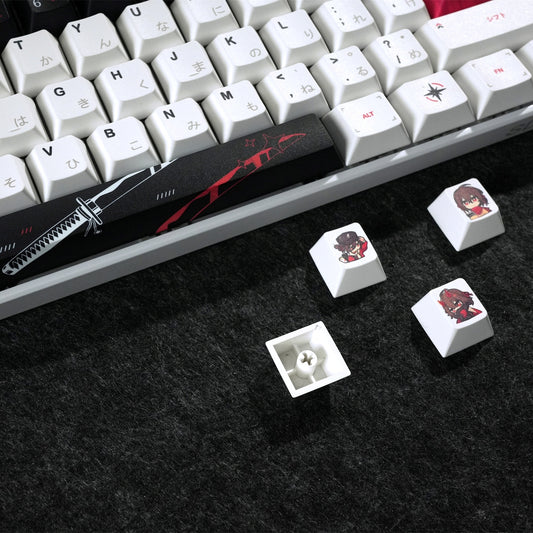 Yuki Aim Japanese Cherry PBT Keycaps With PBT Storage box