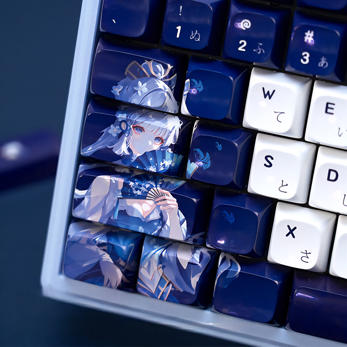 Ceramic Coated Glossy Genshin Impact Japanese XDA PBT Keycaps