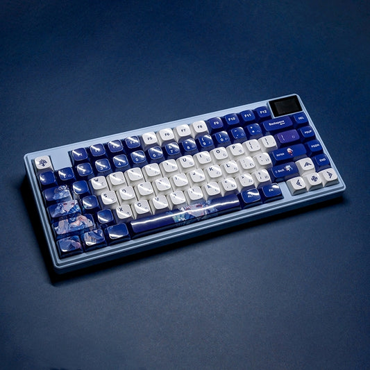 Ceramic Coated Glossy Genshin Impact Japanese XDA PBT Keycaps