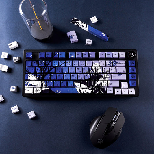 Ceramic Coated Glossy Unicorn Kafka Honkai Star Rail Japanese XDA PBT Keycaps