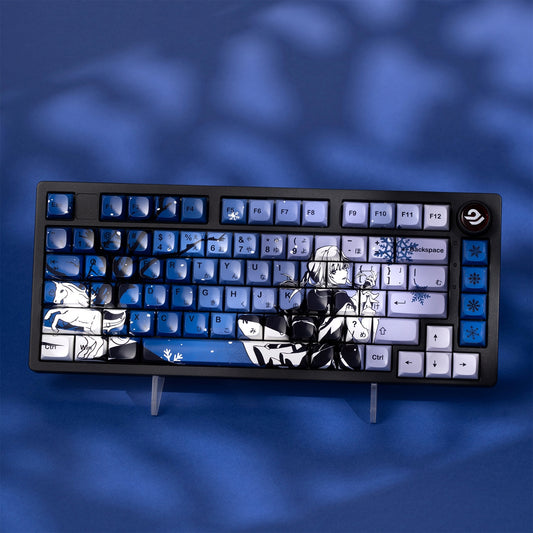 Ceramic Coated Glossy Unicorn Kafka Honkai Star Rail Japanese XDA PBT Keycaps