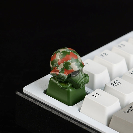 Gas Mask Artisan Keycap