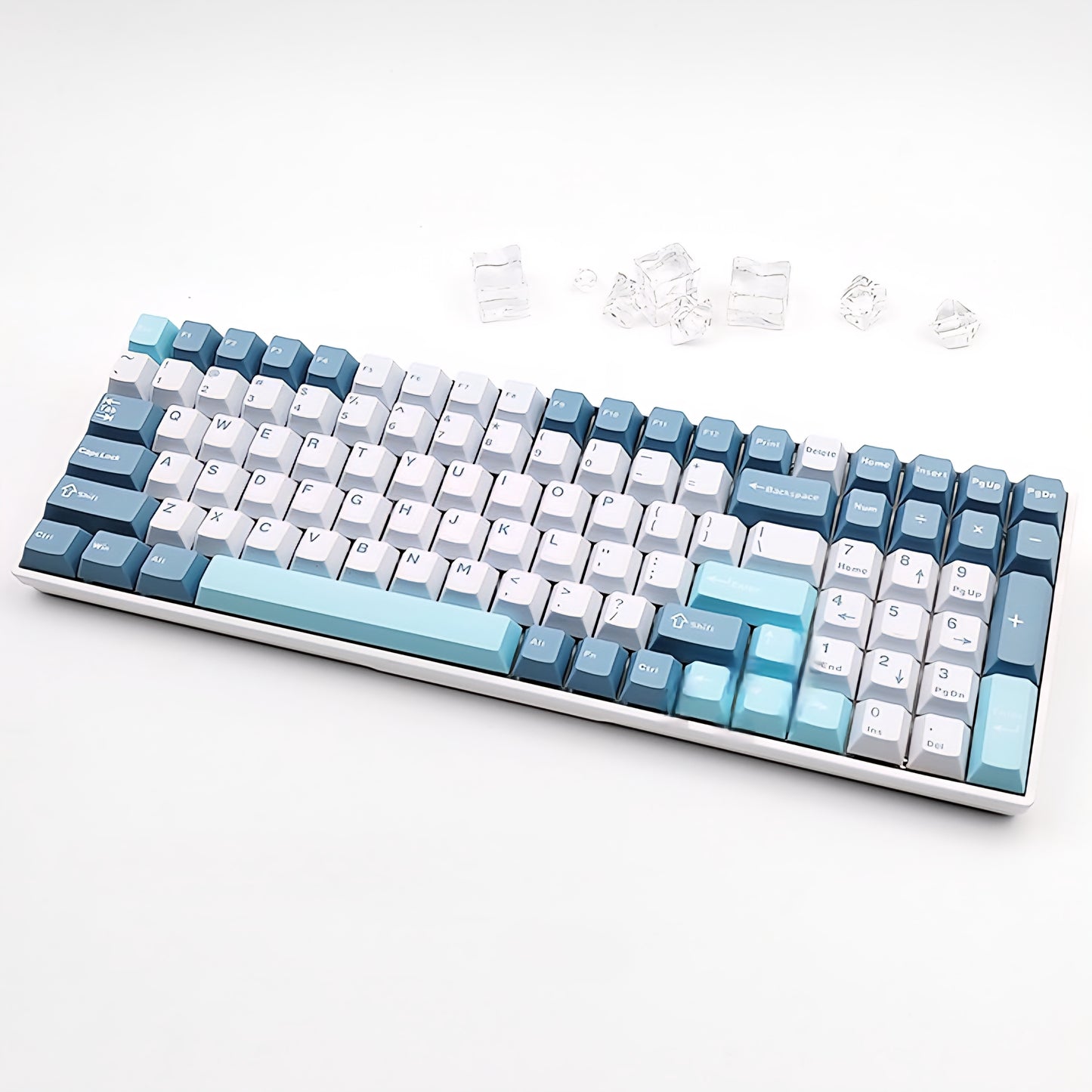 Cloud Lake Cherry Doubleshot PBT Keycaps