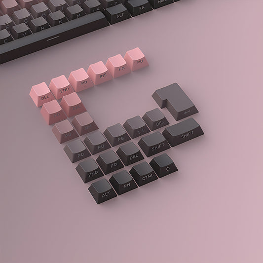 Blackberry Gradient OEM Side Backlit Keycaps