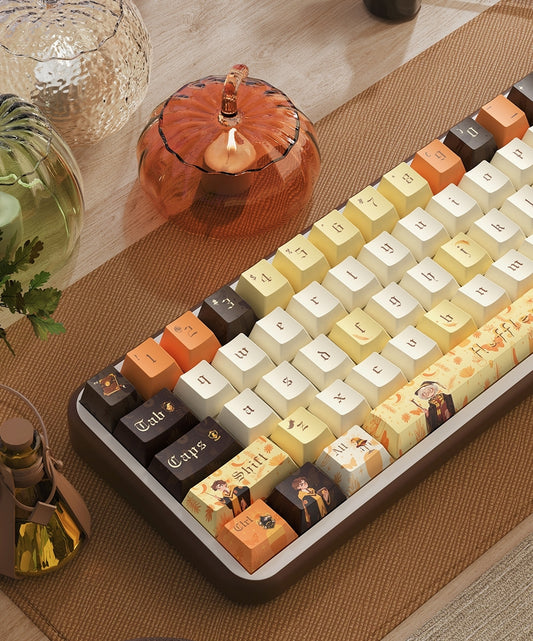 Hufflepuff Harry Potter Premium Cherry PBT Extended Keycaps