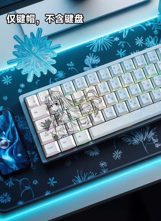 Yukino Quality Dual Legends Japanese Side Backlit Cherry PBT Keycaps