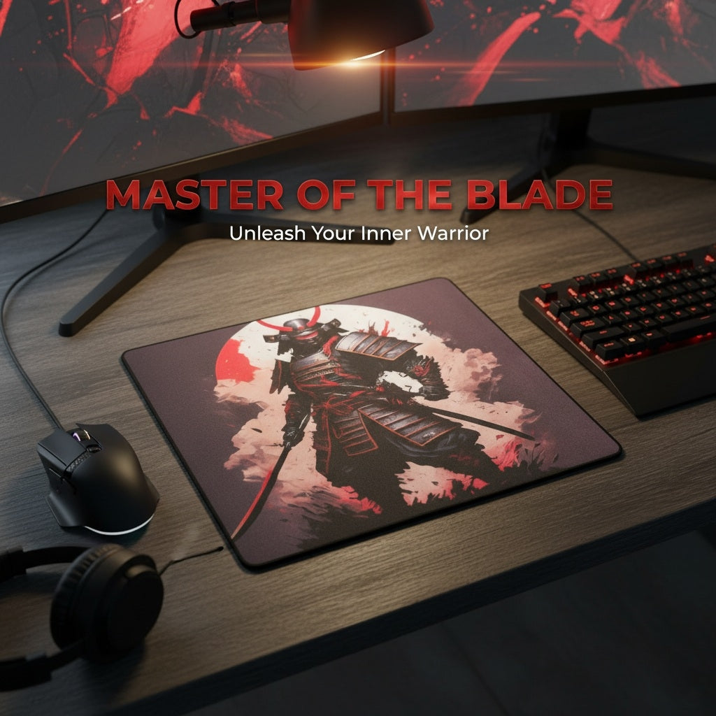 Master Of The Blade Control Gaming Mousepad 44cm*40cm*4mm