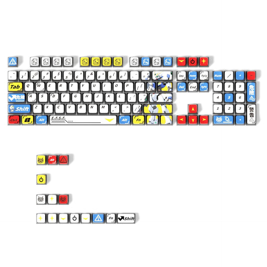 Gundam Robot XDA PBT PC Keycaps