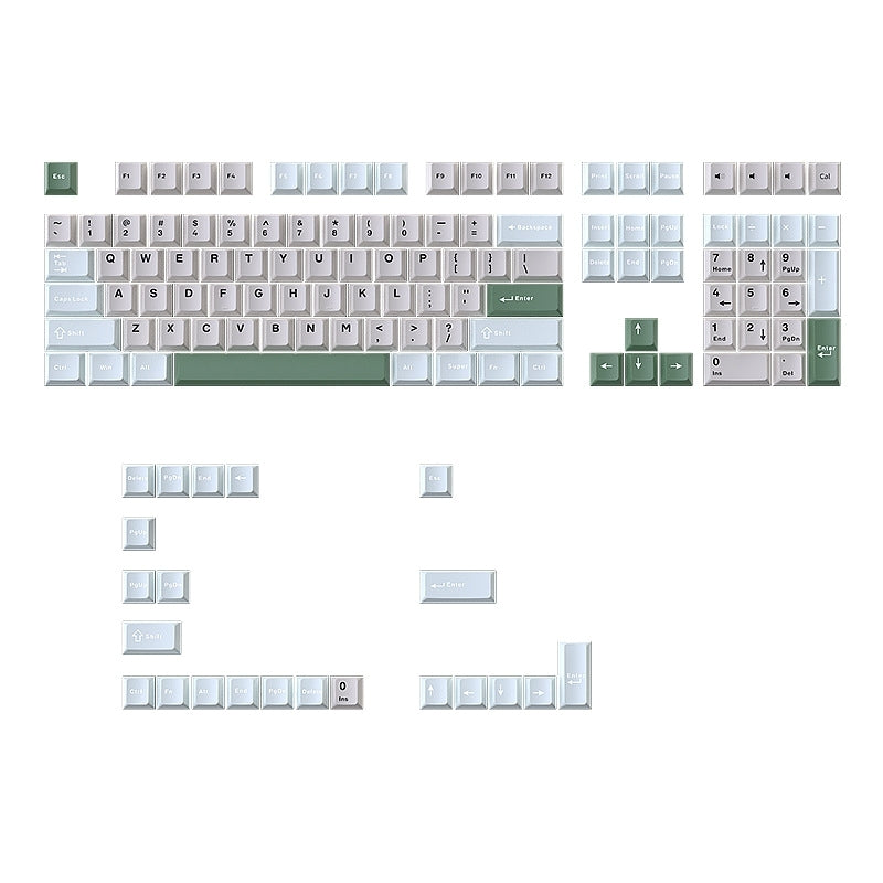 Sage Meadow Cherry Doubleshot PBT Keycaps