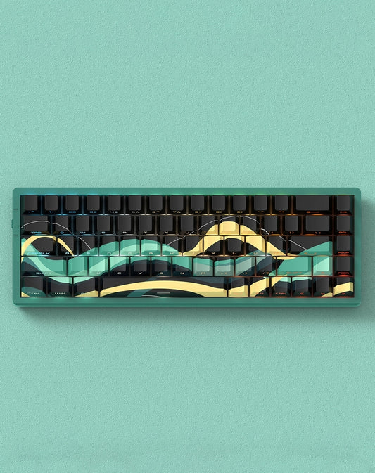 Flowing Shadow Cherry Side Backlit Keycaps