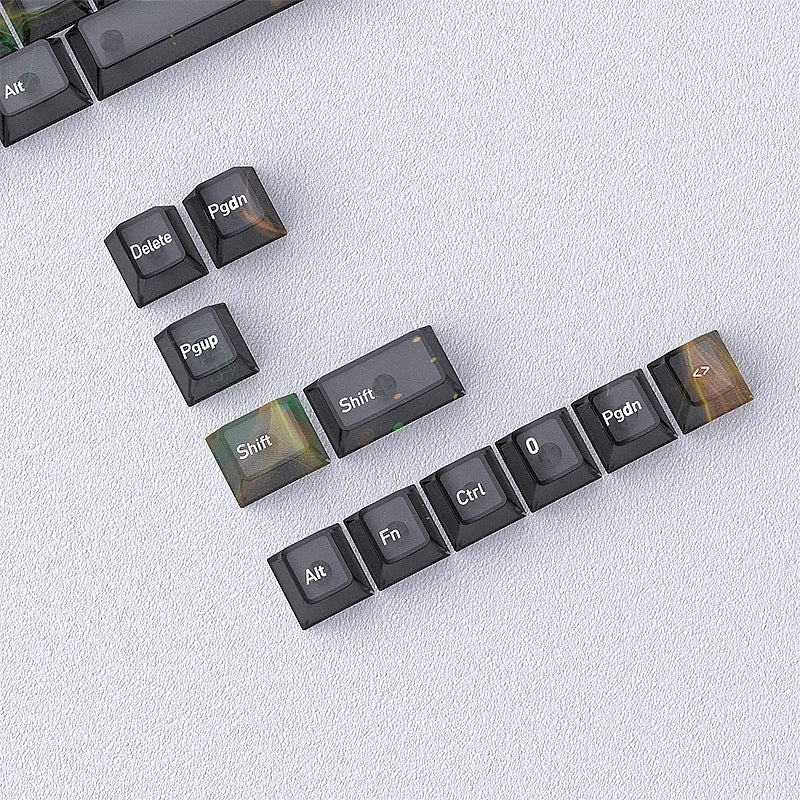 Interstellar Galaxy Matte Translucent Cherry Keycaps
