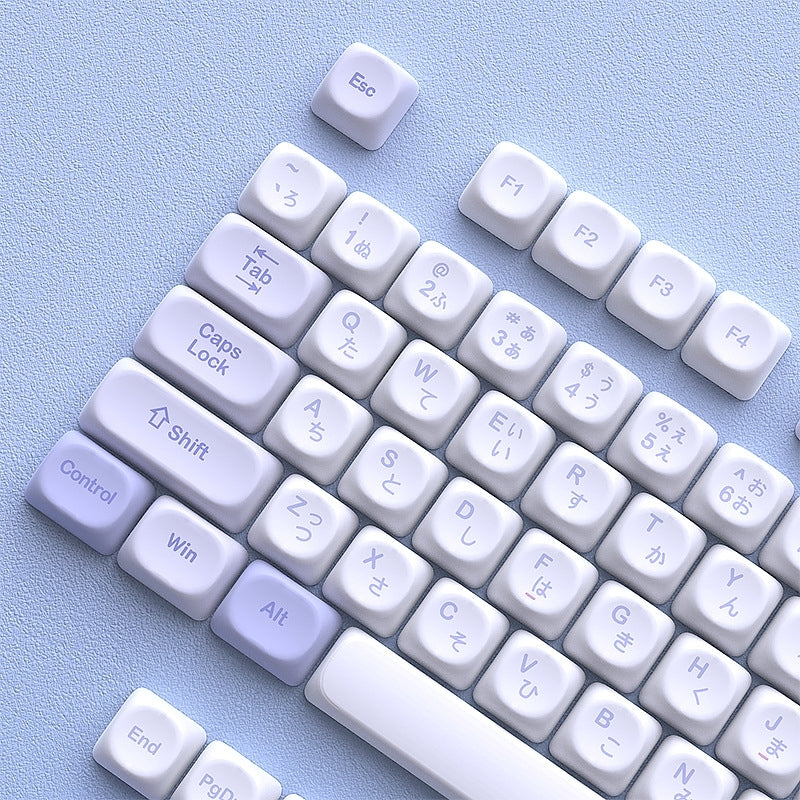 Lunar Lavender Japanese MOA Keycaps