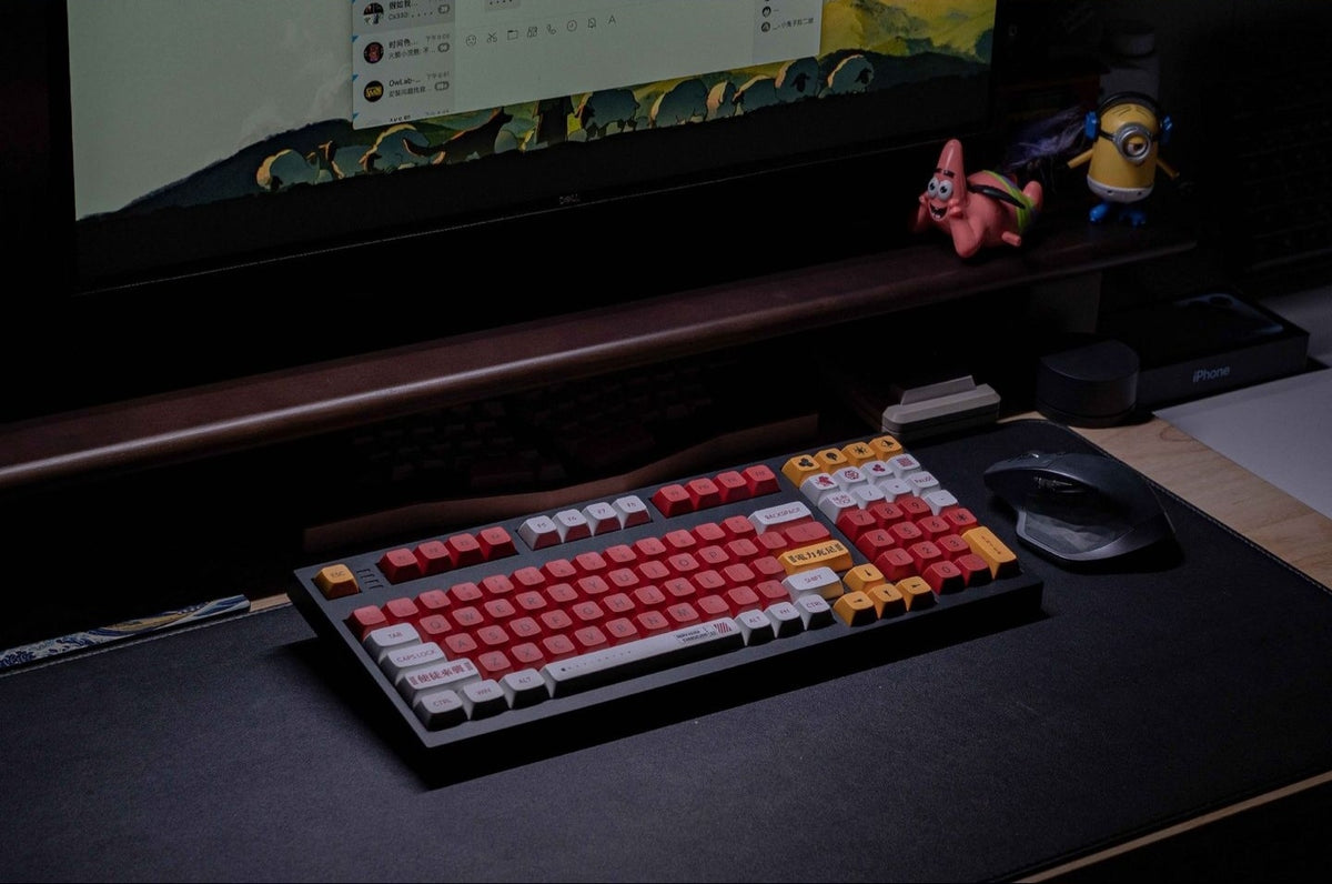 Evangelion 02 XDA PBT KEYCAPS