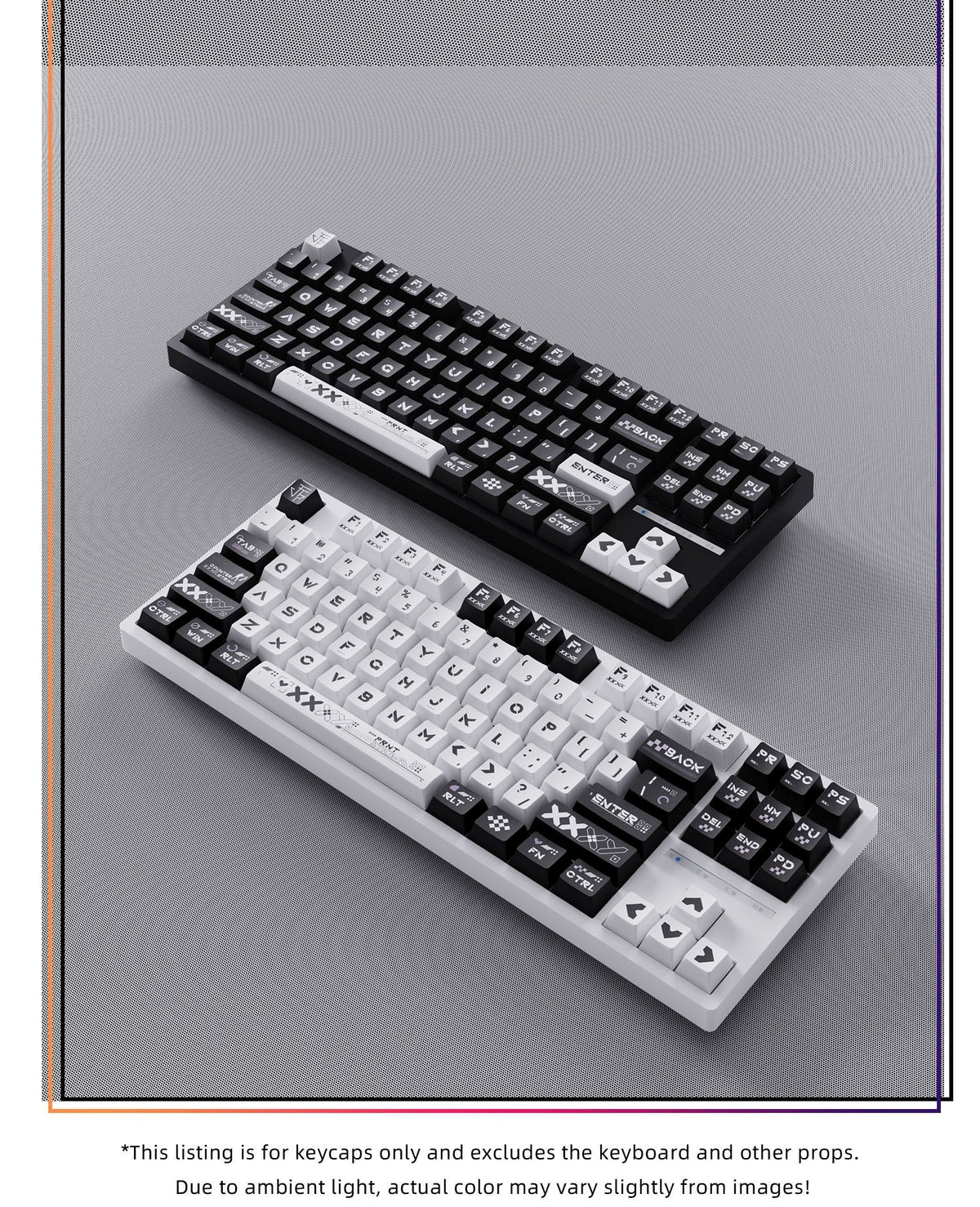 Counter Strike Printstream Decal Collection Cherry PBT Keycaps