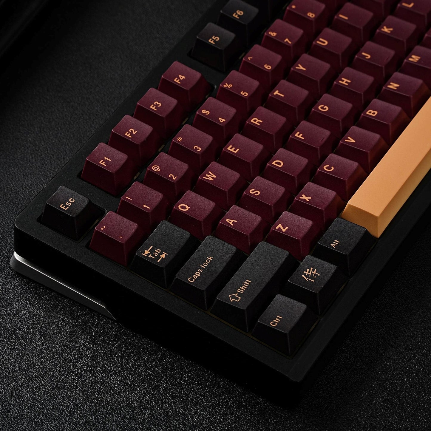 Red Samurai Inspired Cherry PBT Keycaps