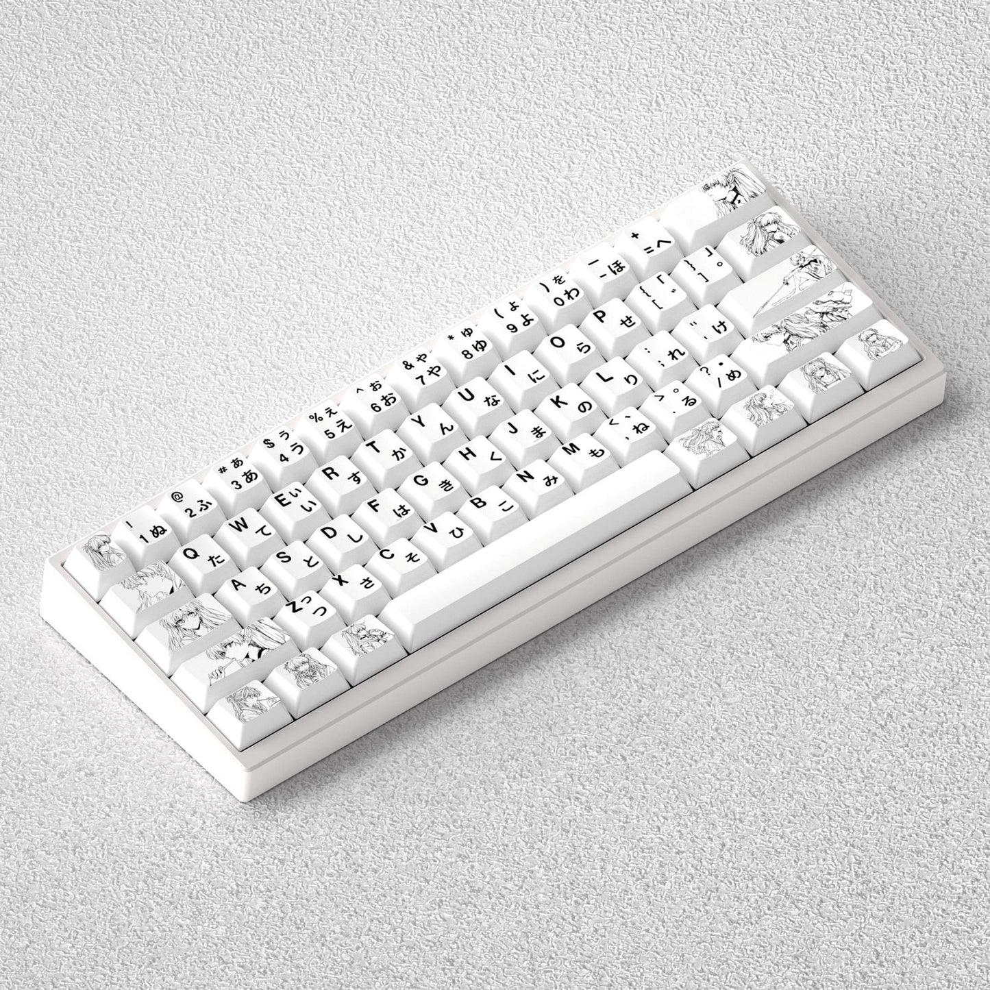 Asuka Pure Edition Premium Cherry PBT MINI Keycaps