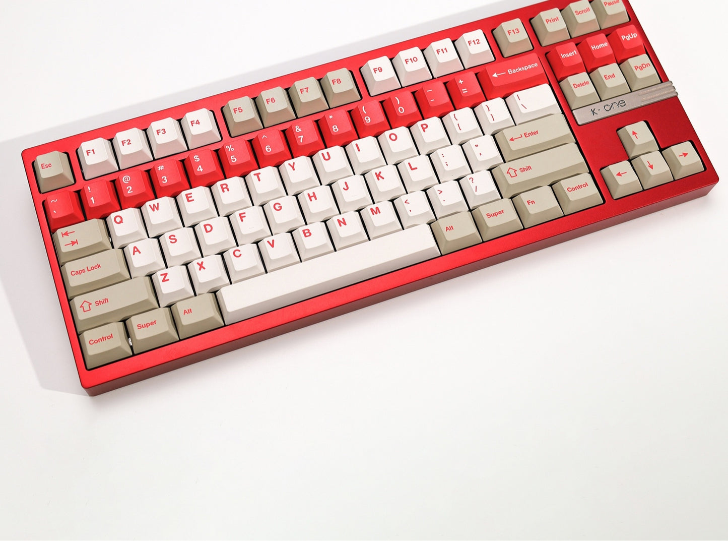 Retro Red Cherry PBT Keycaps