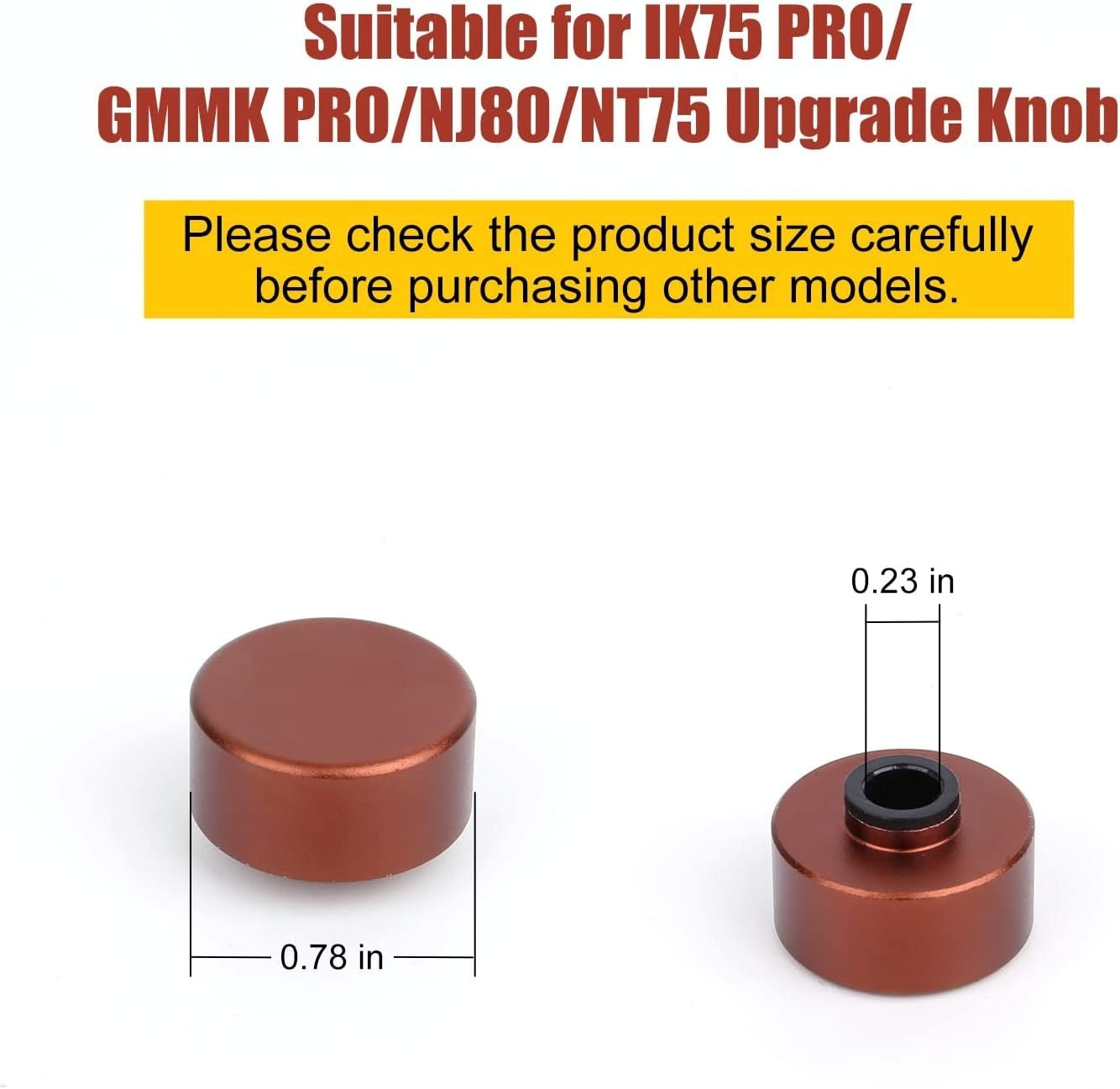 Metal Knobs V2 For Mechanical Keyboards FREE SHIPPING