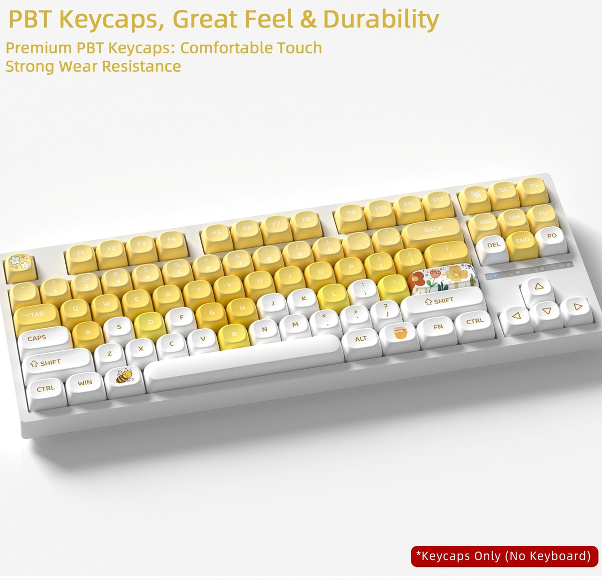 Little Honey MOA PBT Keycaps