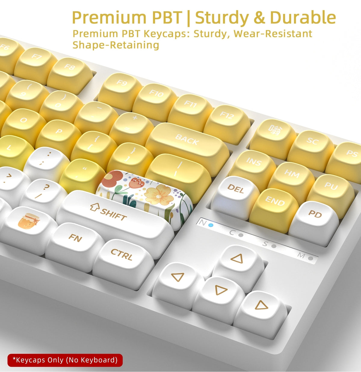 Little Honey MOA PBT Keycaps