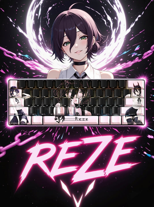 Reze Quality Cherry Side Backlit PBT Keycaps