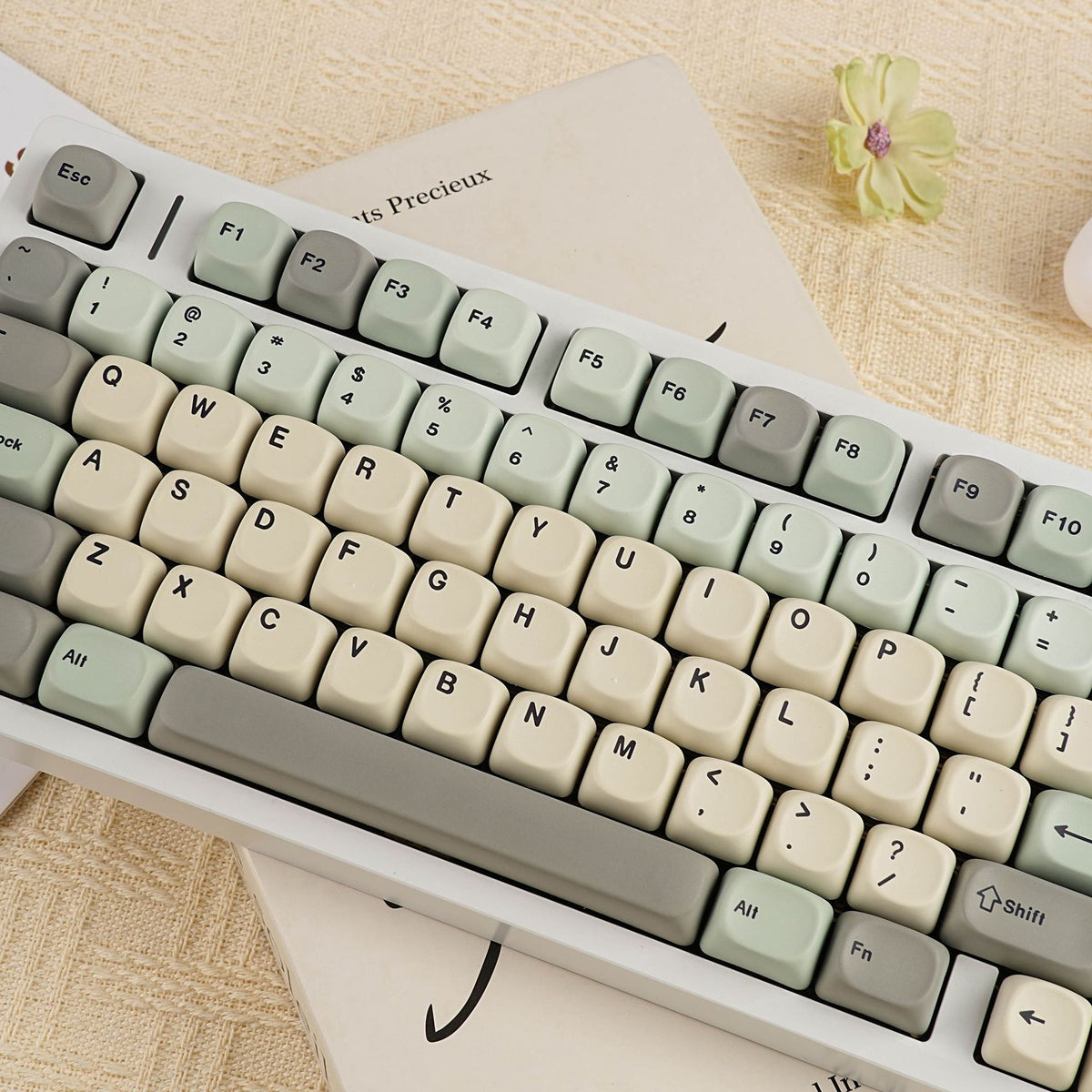 Weird Flavoured Chocolate Moa PBT Keycaps