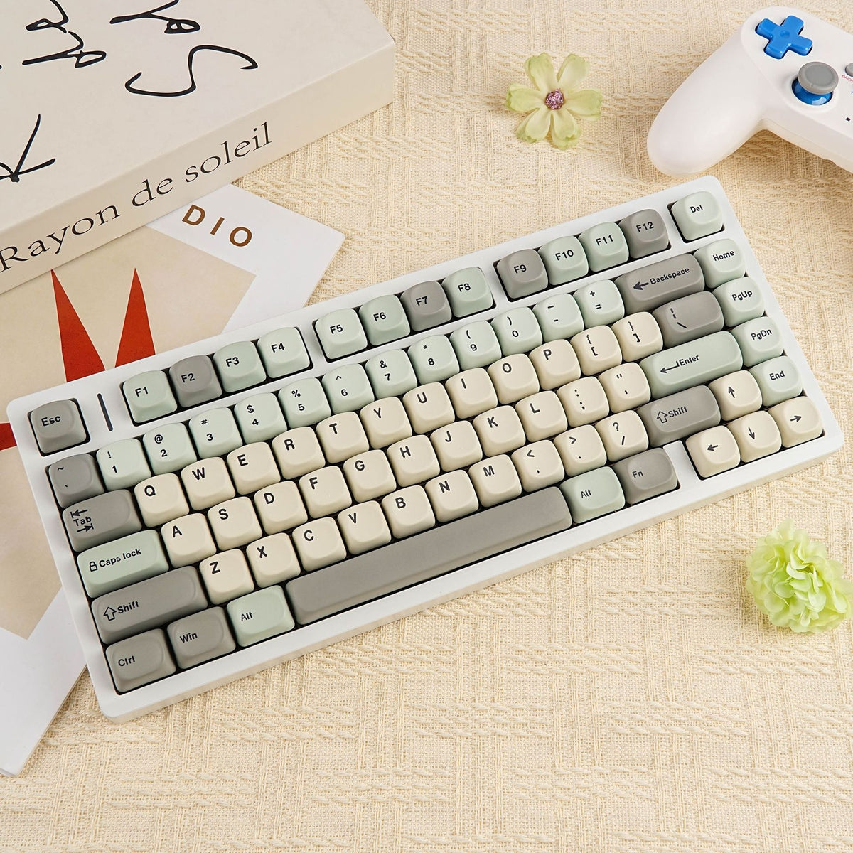 Weird Flavoured Chocolate Moa PBT Keycaps