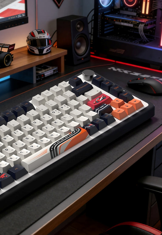 Racing Cars Japanese Quality Cherry PBT Keycaps