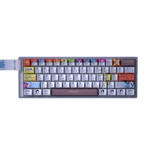 Pokemon Japanese Pearlscent Texture Cherry PBT Keycaps