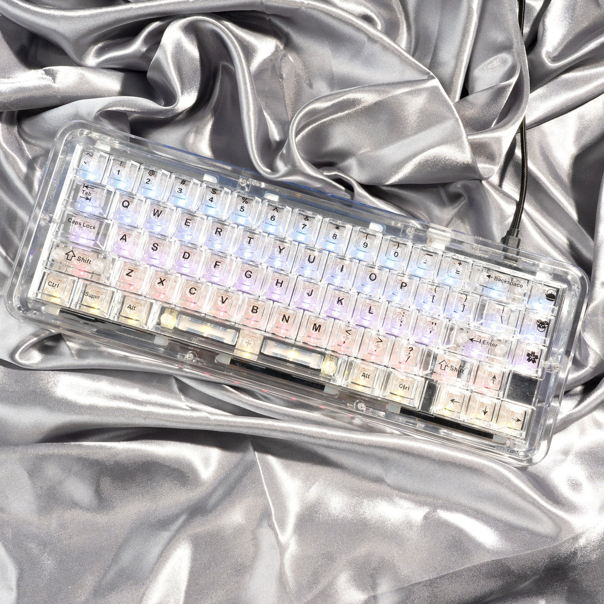 XVX Clear Keycaps Cherry Profile Keycap Full Set