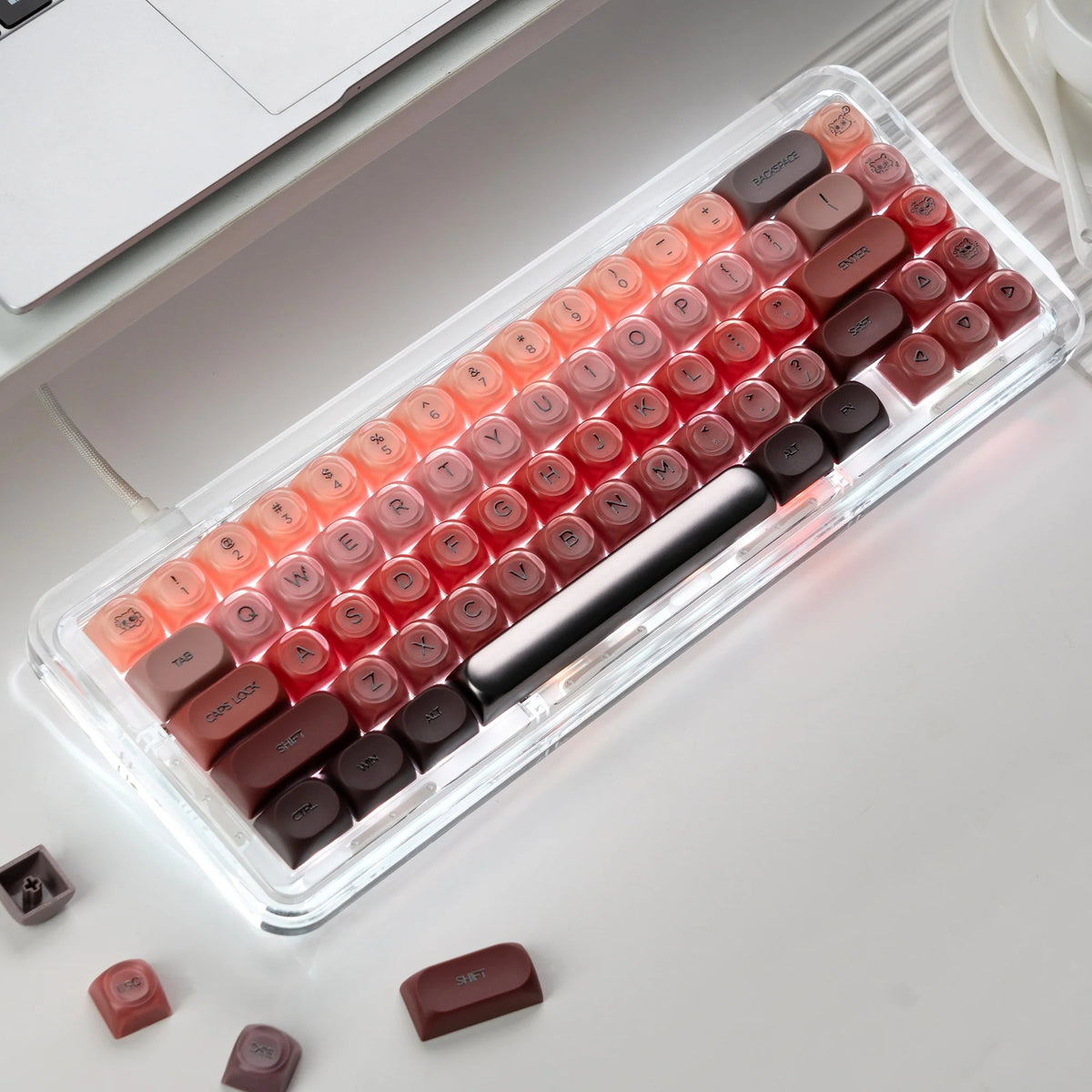 Berry Kiss HOA Profile Keycap