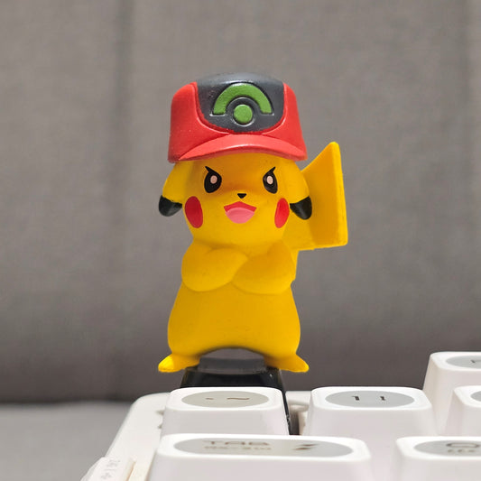 Pikachu Escape Artisan Keycap 1u