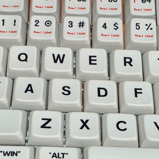 Premium Plastic MDA PBT Keycaps