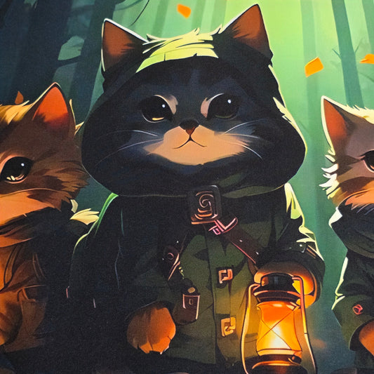 The Forest Of Lost Lanterns Smooth XXL Deskmat